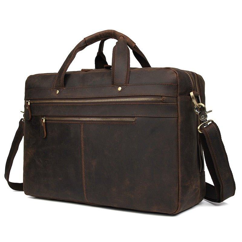 BOLSA DE CUERO UNISEX Traff VGN6735
