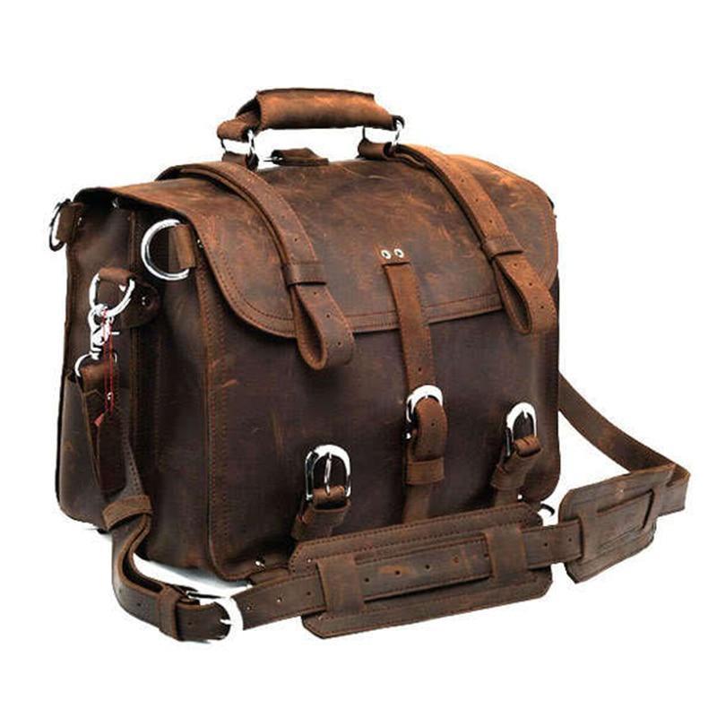 BOLSO DE CUERO UNISEX Traff VGN6744