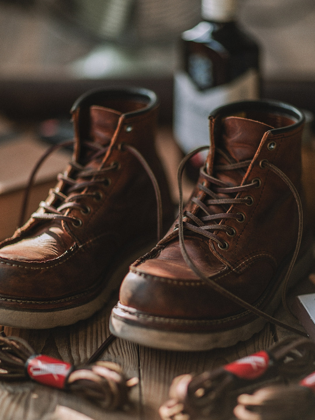 Botas de Trabajo Traff de Cuero Moc Toe