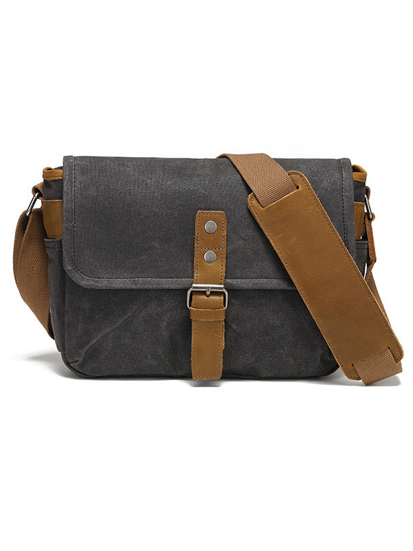 Traff Bolsa de Cámara de Hombro de Estilo Vintage