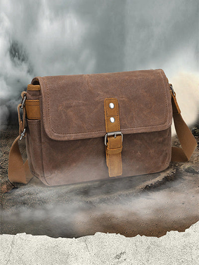 Traff Bolsa de Cámara de Hombro de Estilo Vintage