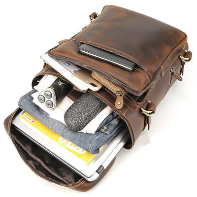 BOLSO DE CUERO UNISEX Traff VGN6753