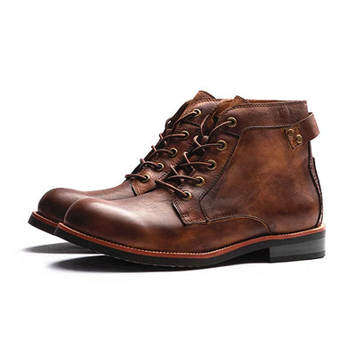 Traff Botas Retro de Tobillo