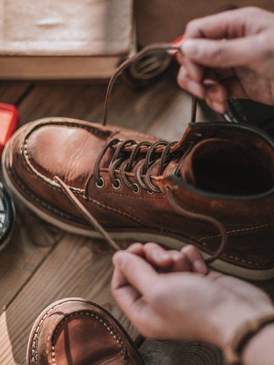 Botas de Trabajo Traff de Cuero Moc Toe