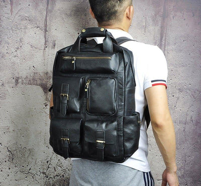 Traff UNISEX BOLSO DE CUERO VGN6774