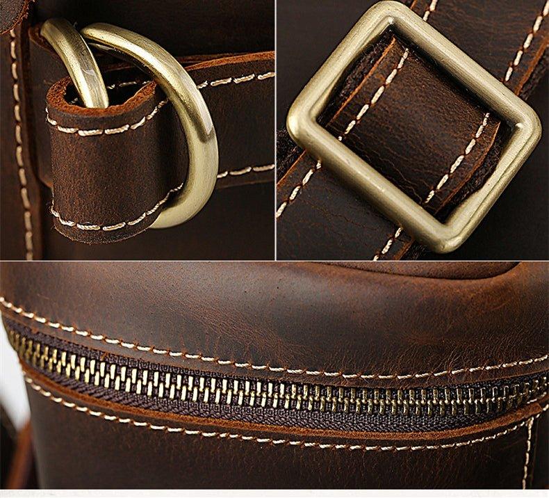 BOLSO DE CUERO UNISEX Traff VGN6753