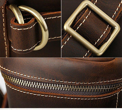 BOLSO DE CUERO UNISEX Traff VGN6753