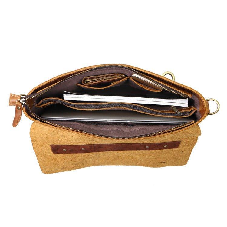 BOLSO DE CUERO UNISEX Traff VGN6737