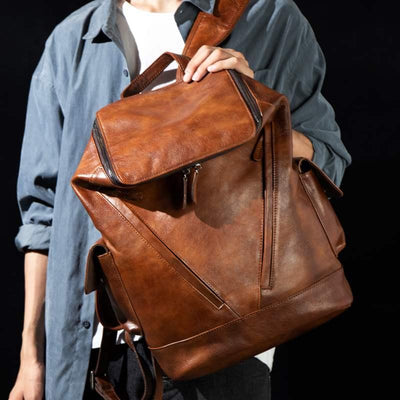 BOLSO DE CUERO UNISEX Traff VGN6758