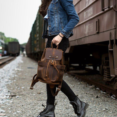 BOLSO DE CUERO UNISEX Traff VGN6781