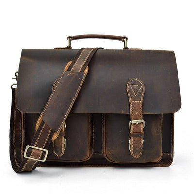 BOLSO DE CUERO UNISEX Traff VGN6732