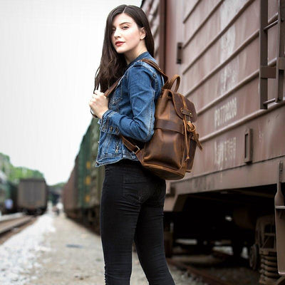 BOLSO DE CUERO UNISEX Traff VGN6781