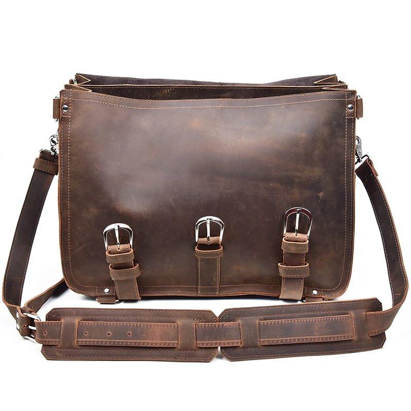 BOLSO DE CUERO UNISEX Traff VGN6744