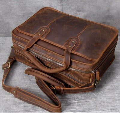BOLSO DE CUERO UNISEX Traff VGN6740