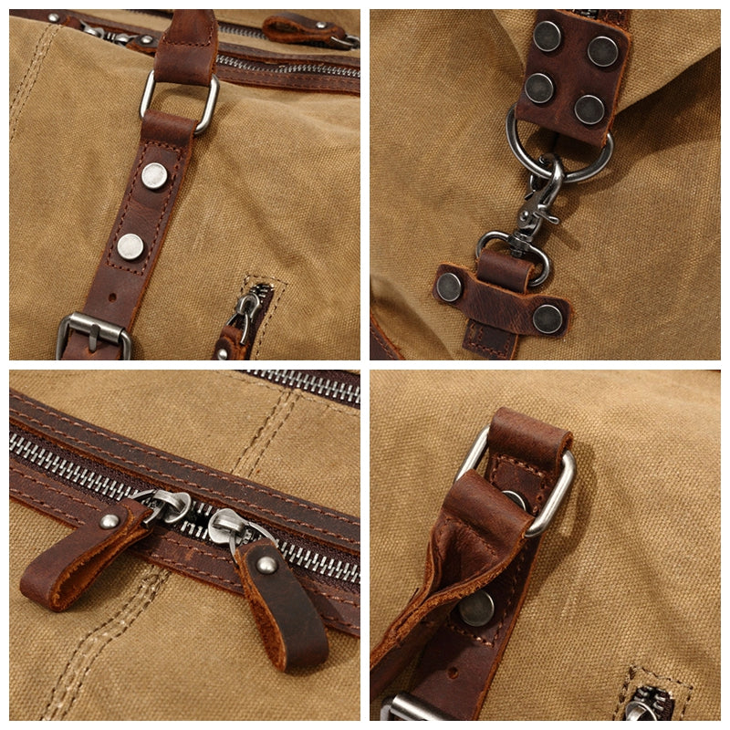 Traff Bolsa de Mano de Estilo Vintage