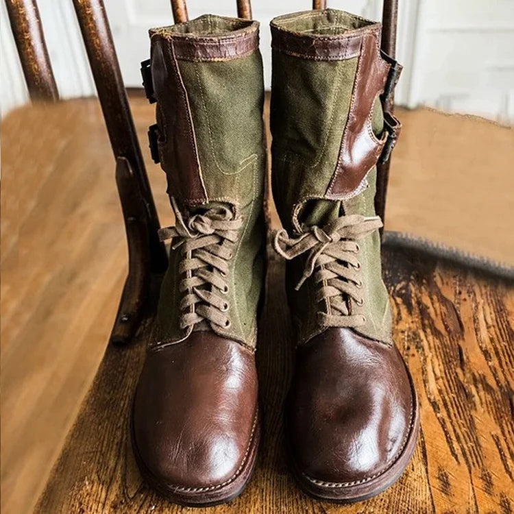 Traff Bot Militar Vintage