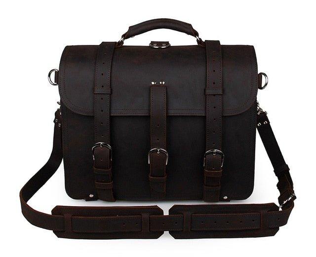 BOLSO DE CUERO UNISEX Traff VGN6744