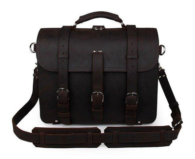 BOLSO DE CUERO UNISEX Traff VGN6744