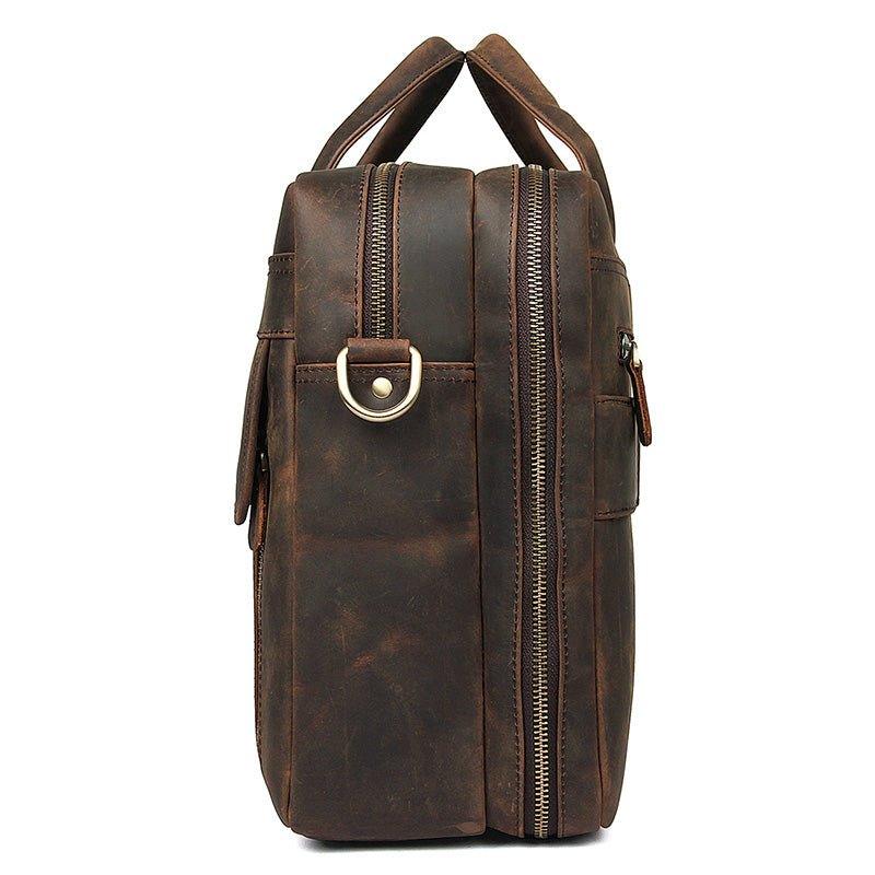BOLSO DE CUERO UNISEX Traff VGN6748