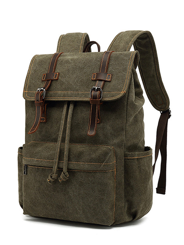 Bolsa de Viaje de Aire Libre Diaria Mochila de Lona