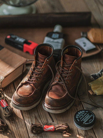 Botas de Trabajo Traff de Cuero Moc Toe