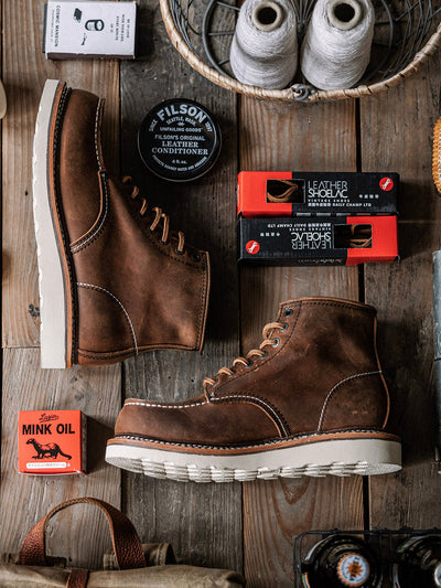 Botas de Trabajo Traff de Cuero Moc Toe