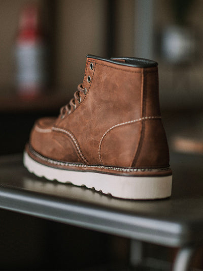 Botas de Trabajo Traff de Cuero Moc Toe