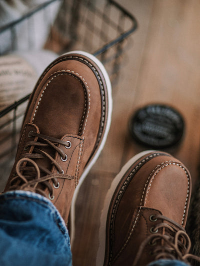 Botas de Trabajo Traff de Cuero Moc Toe