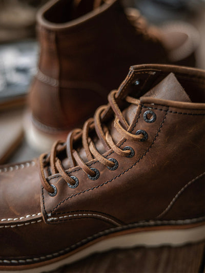 Botas de Trabajo Traff de Cuero Moc Toe