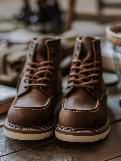 Botas de Trabajo Traff de Cuero Moc Toe