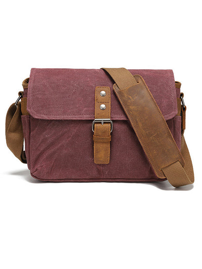 Traff Bolsa de Cámara de Hombro de Estilo Vintage